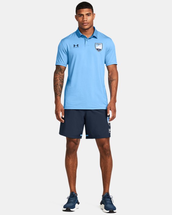 Men's SFC Coach Shorts in Blue image number 2